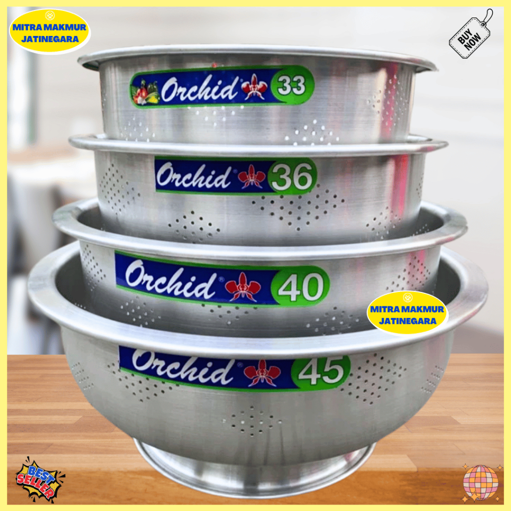 NEW SANGKU NASI 33-40-45 ORCHID / TEMPAT NASI PRASMANAN / WADAH NASI