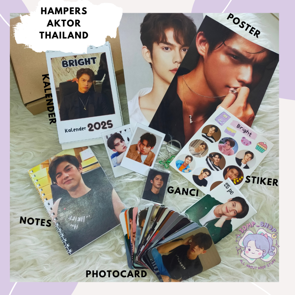 Hampers aktor thailand bible build bright win jeff satur dew chimon gun nanon