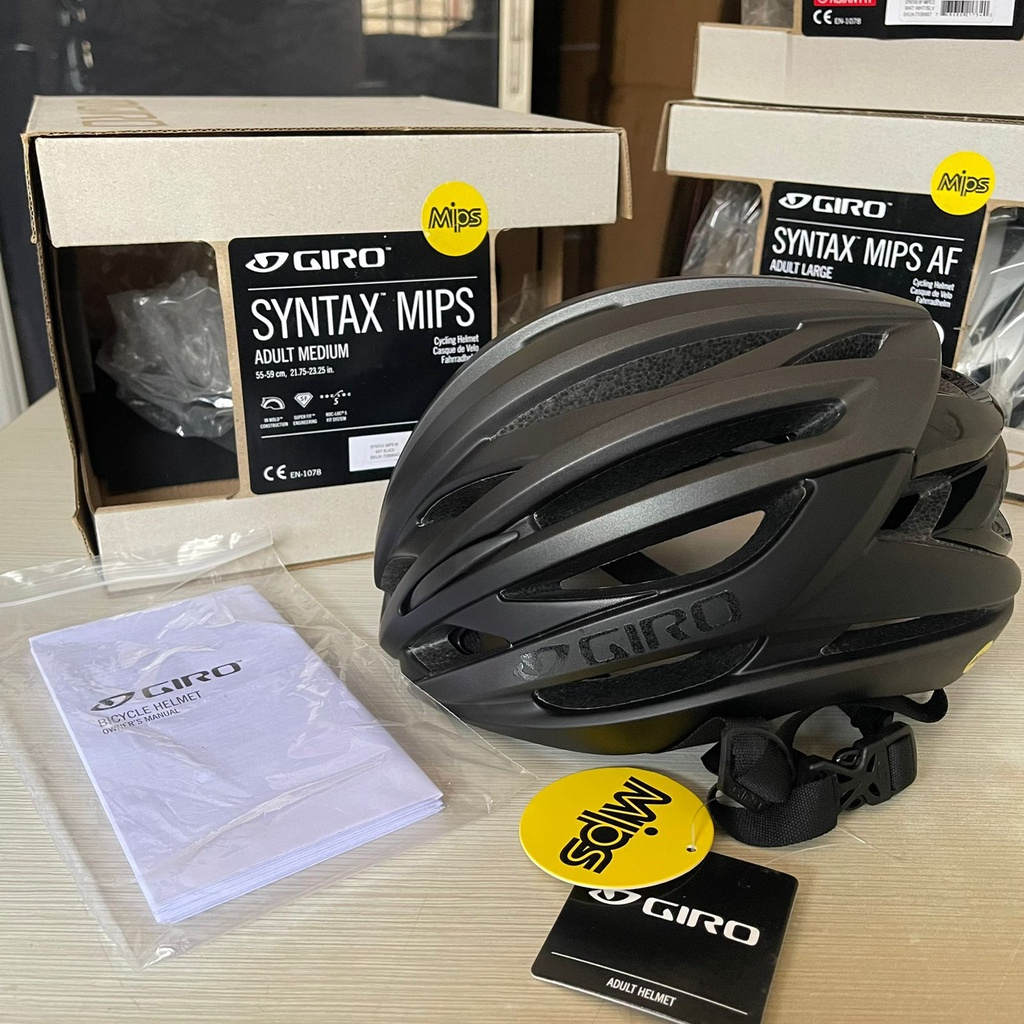 Helm GIRO Syntax MIPS - Mat Black GIRO Syntax