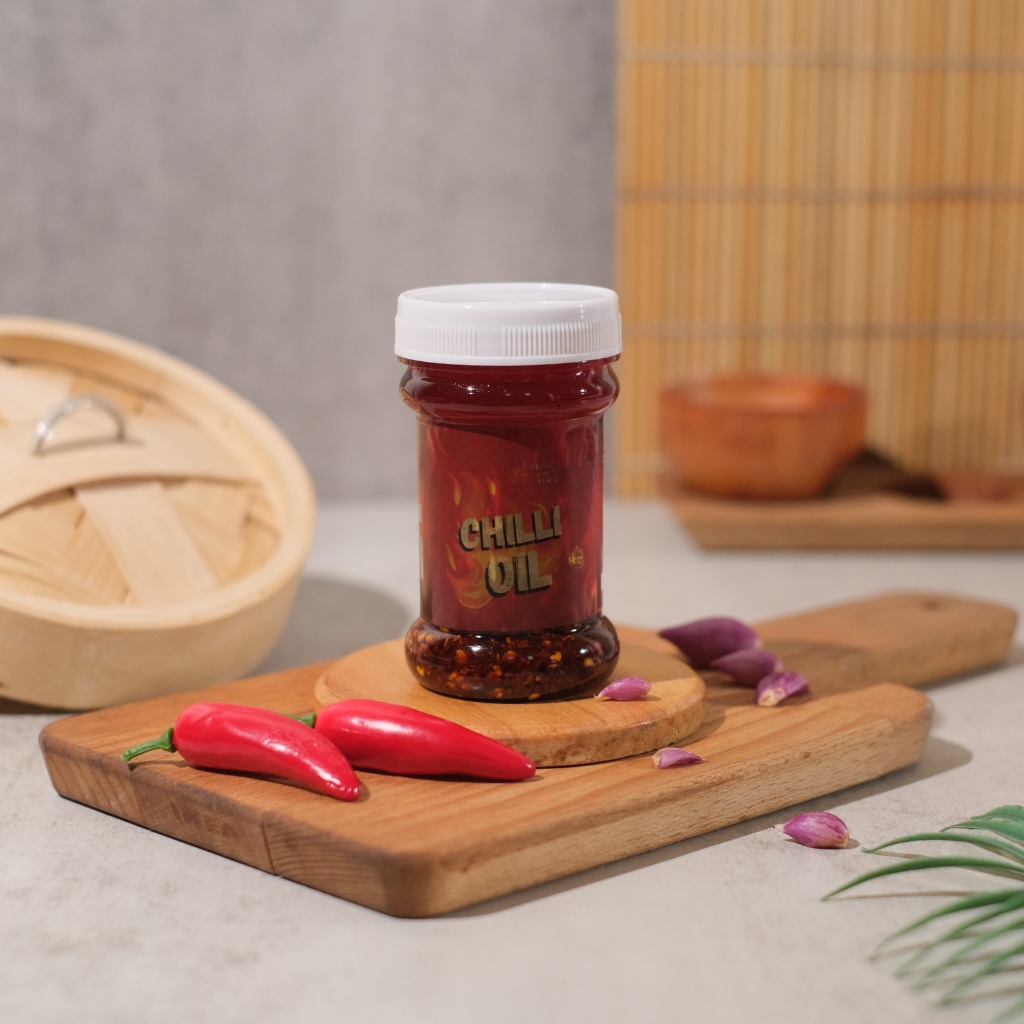 

CHILI OIL HALAL | MINYAK CABAI | SAMBEL DIMSUM SOMAY