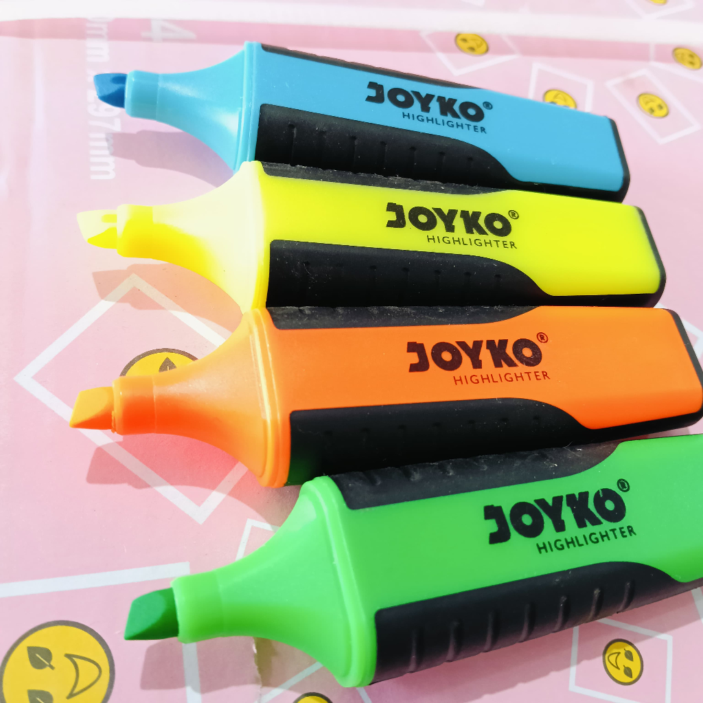

JOKYO HIGHLIGHTER STABILO PEWARNA PENANDA TULISAN ORANGE HIJAU BIRU KUNING