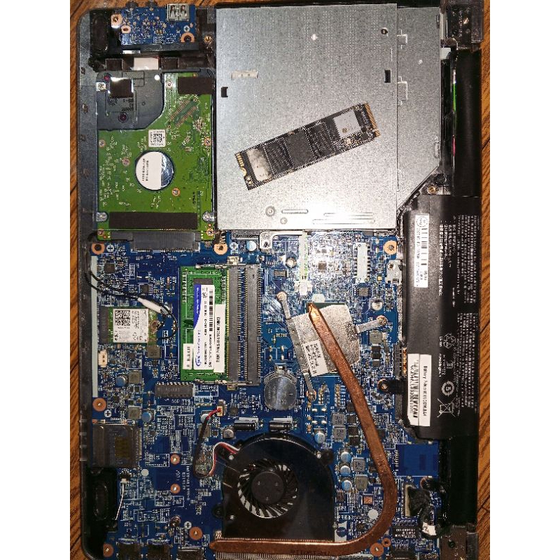 Acer Z476 Casing Bagus Mobo Matot Seadanya