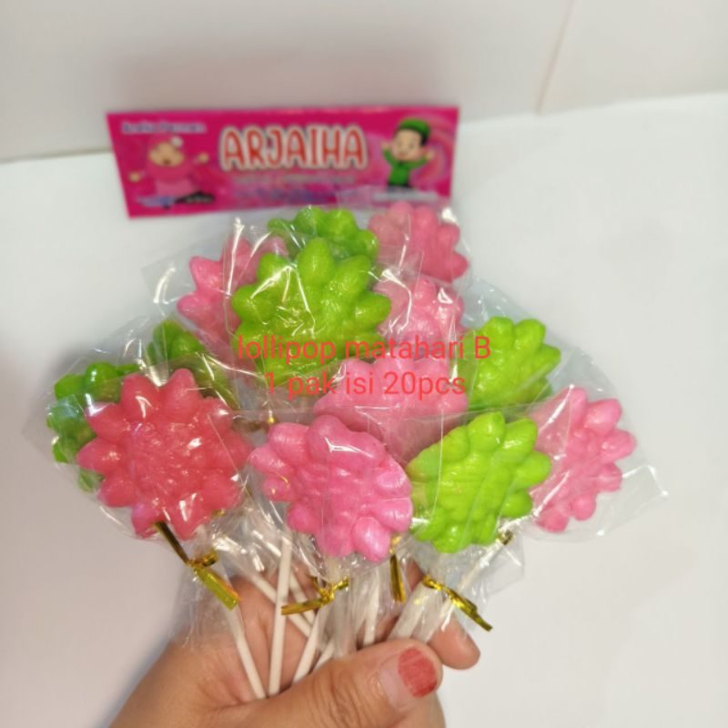 

PERMEN LOLIPOP MATAHARI (B) 3 CM ISI 20 PCS HARGA GROSIR