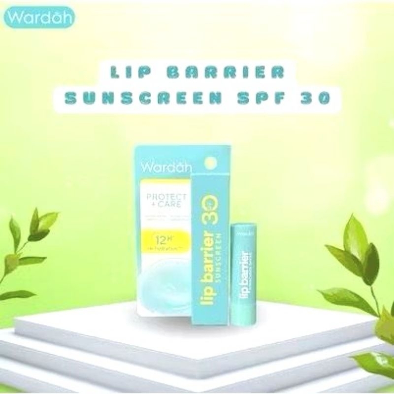 Wardah Lip Barrier SPF 30 Sunscreen, Lip Balm