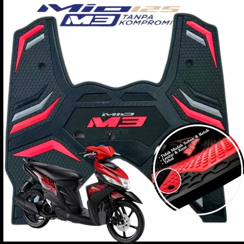 Aksesories Motor Yamaha Mio M3 / Pijakan Kaki Motor Yamaha Mio M3 / Alas Kaki Motor Yamaha Mio M3