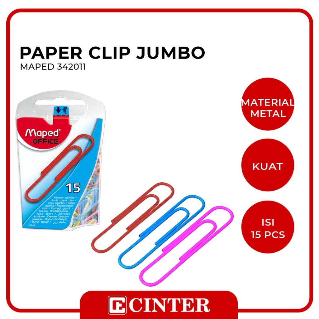 

MAPED - Paper Clip Jumbo 342011