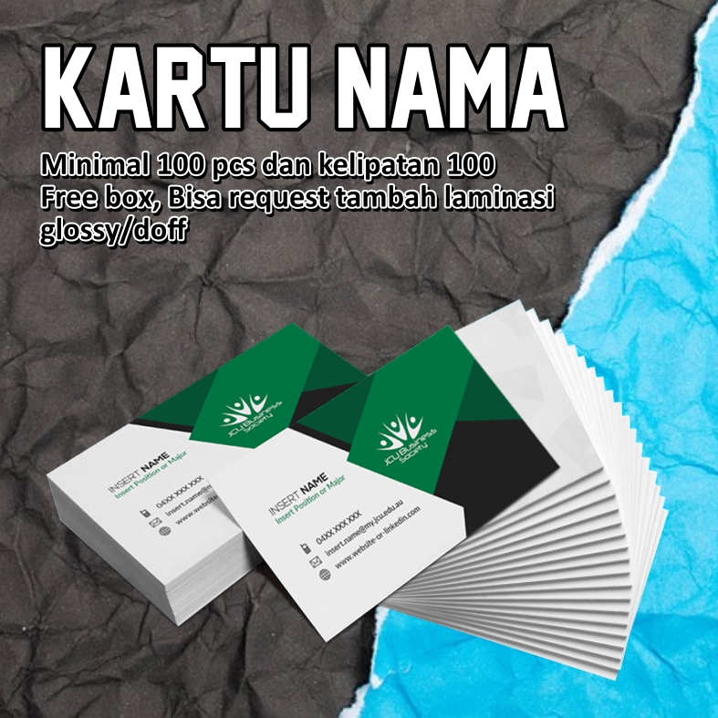 

Kartu Nama | Kartu Identitas | Kartu Pengenal | Kartu Promosi
