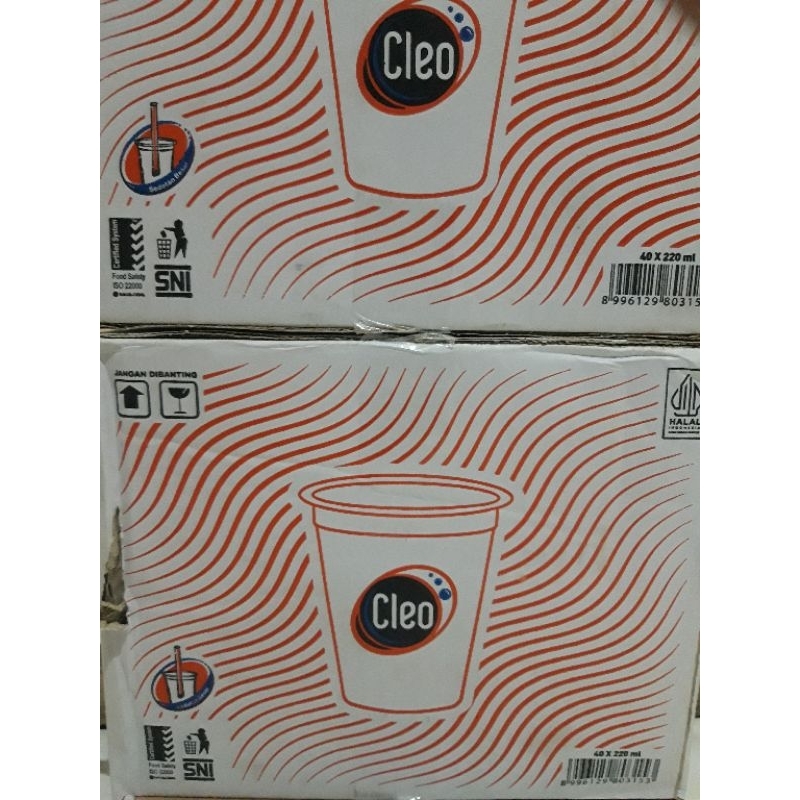 

Cleo Gelas 220ml