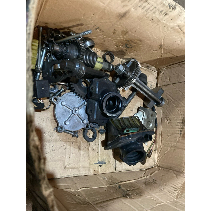 pritilan part ninja rr old - manifold ninja rr old - balancer ninja rr - as engkol ninja