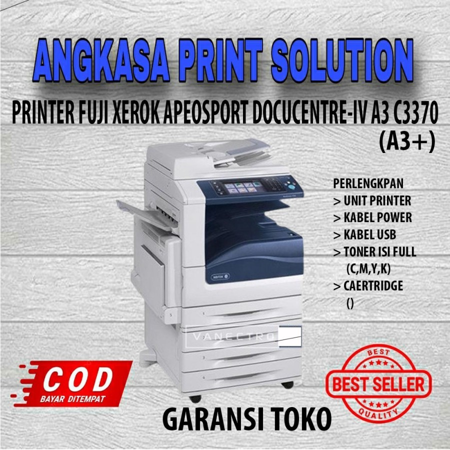 MESIN PRINTER APEOSPORT DOCUCENTRE-IV A3 C3370 XEROX FUJI COLOR