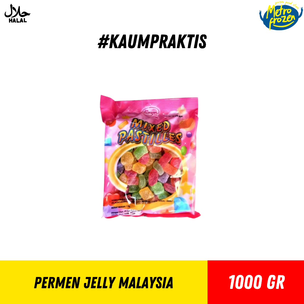 

Permen Jelly Malaysia 1kg