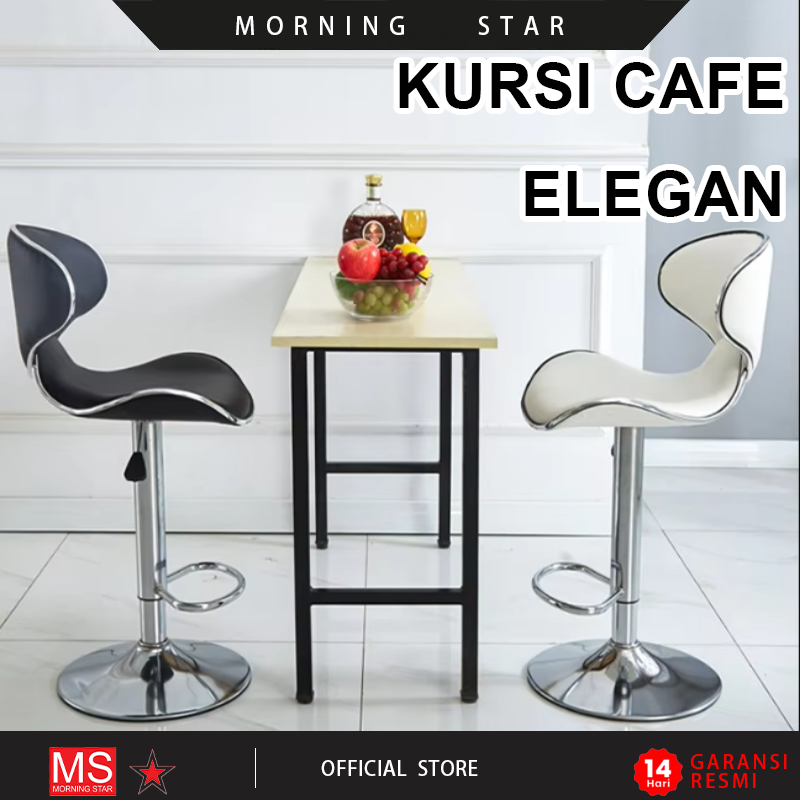 Kursi Bar Hidrolik / Kursi Cafe Tinggi / Kursi Mini Bar / Kursi Bar Putar / Kursi Bar Aesthetic
