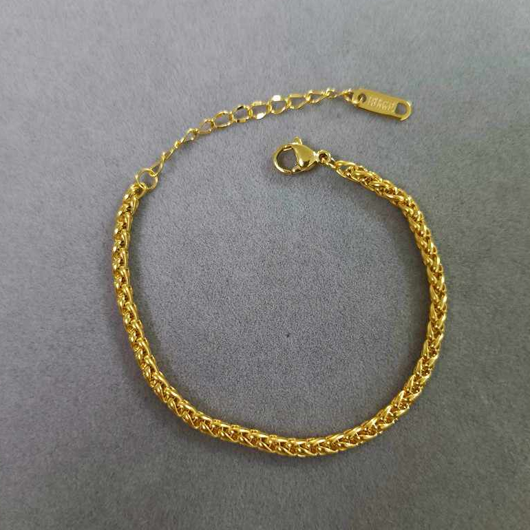 ❤️COD 17K emas asli Gelang emas terbungkus 17K emas