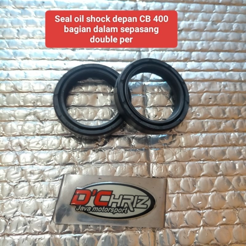 SEAL SIL SHOCK DEPAN HONDA CB 400