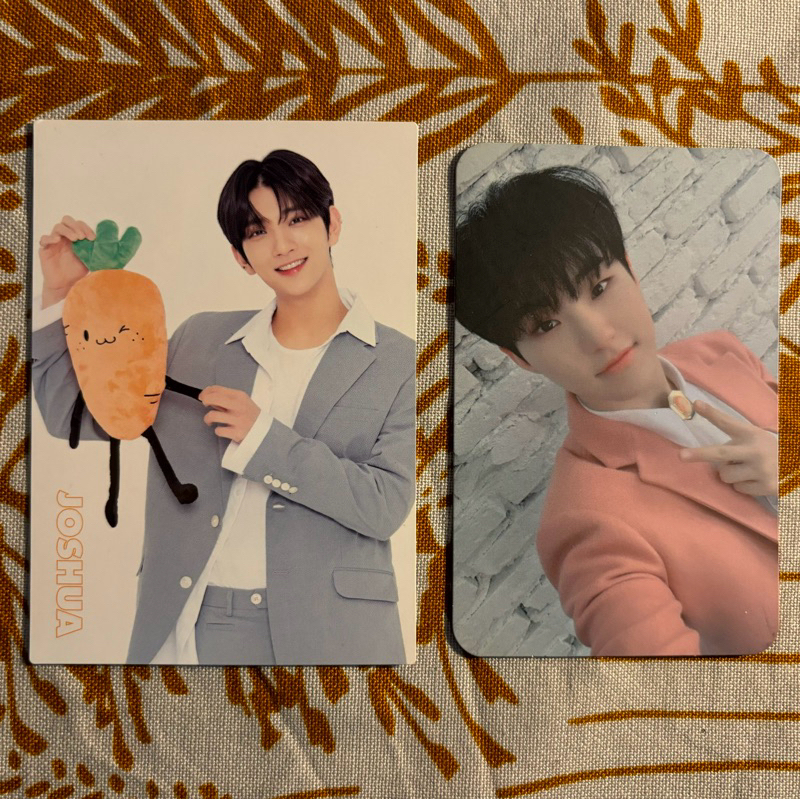 PC Photocard Album Seventeen SVT Hoshi Joshua Happy Ending YMMD