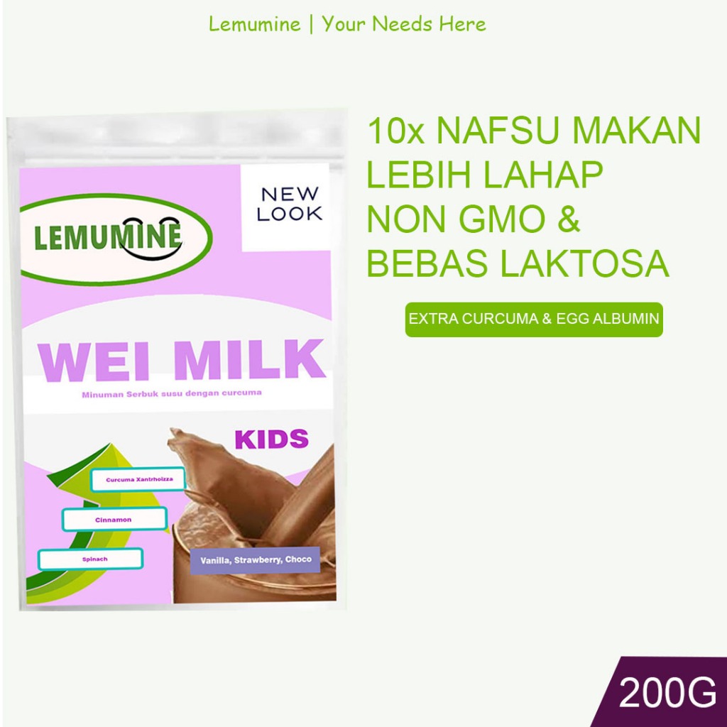 vitamin nafsu makan anak 1 tahun Lemumine