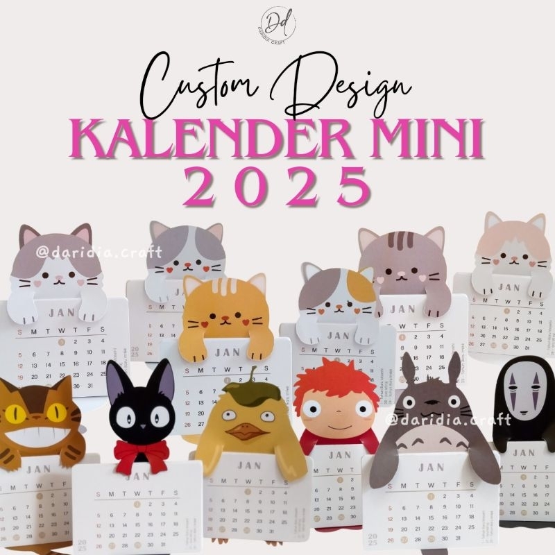 

KALENDER MINI 2025 - CUSTOM ORDER