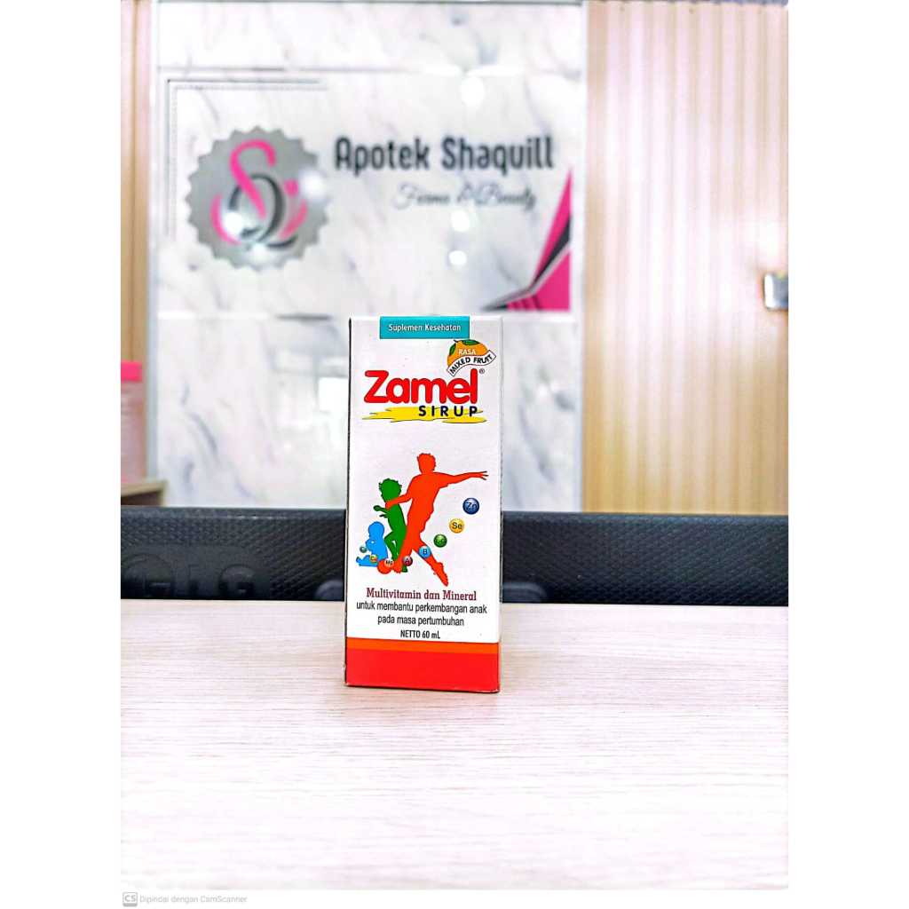 zamel syrup/ vitami anak