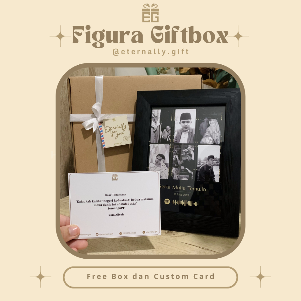FIGURA GIFTBOX | CUSTOM FIGURA | CUSTOM BINGKAI | AUGMENTED REALITY