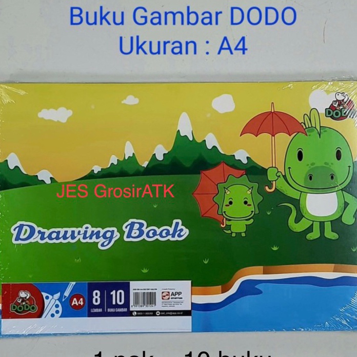 

KI3 Buku Gambar DODO A4 1 pak 1 buku