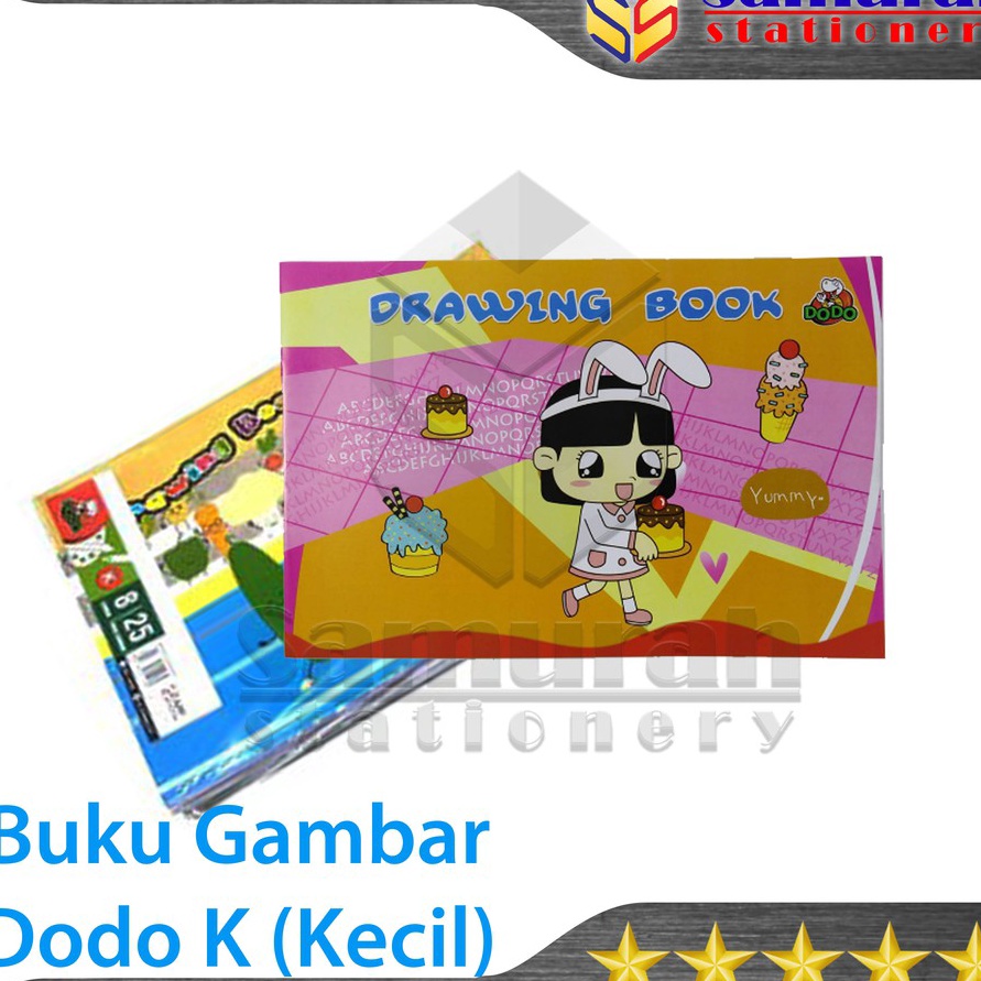 

HJ6 Buku Gambar Dodo Ukuran Kecil Drawing Book 8 K Buku Sketsa Mengambar Kecil Uk 8K B5 Untuk TK SD