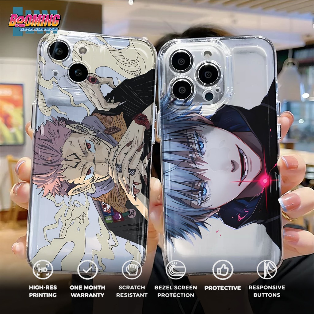 CASE  IPHONE IP 14 PRO IP 14 PRO MAX IP 15 IP 15 PLUS IP 15 PRO IP 15 PRO MAX -MOTIF ABSTRAK Clear C