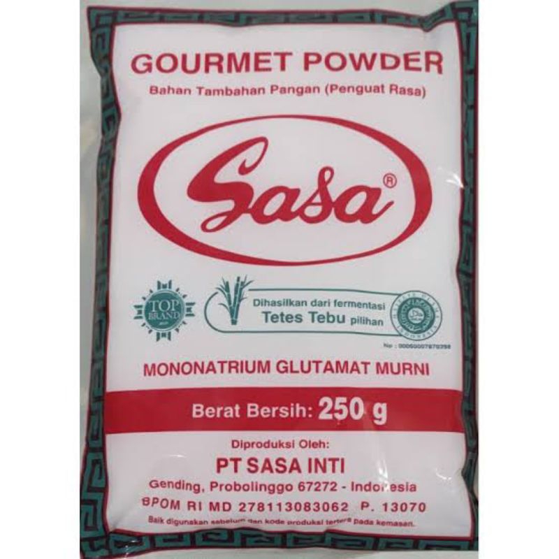 

Sasa penyedap rasa 250gr