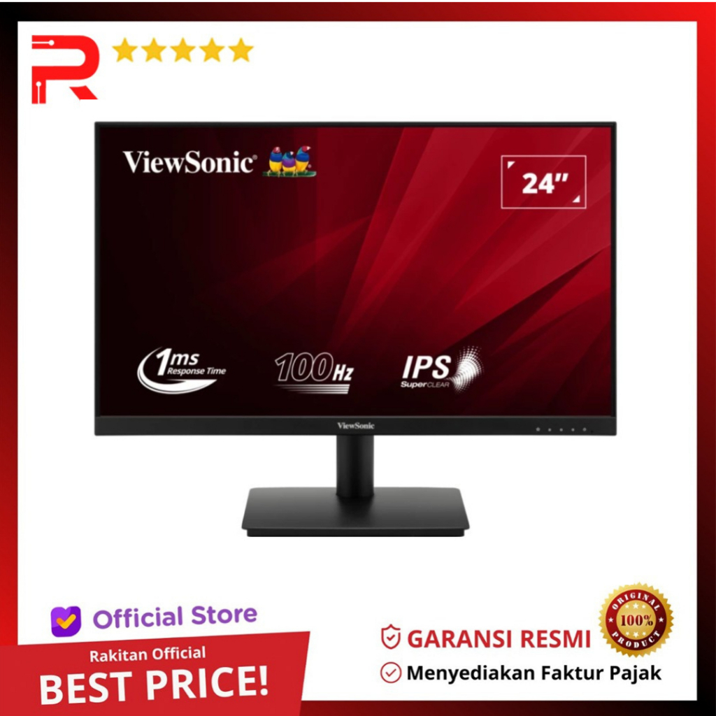 Viewsonic VA240-H FHD IPS 100Hz Monitor 24 Inch