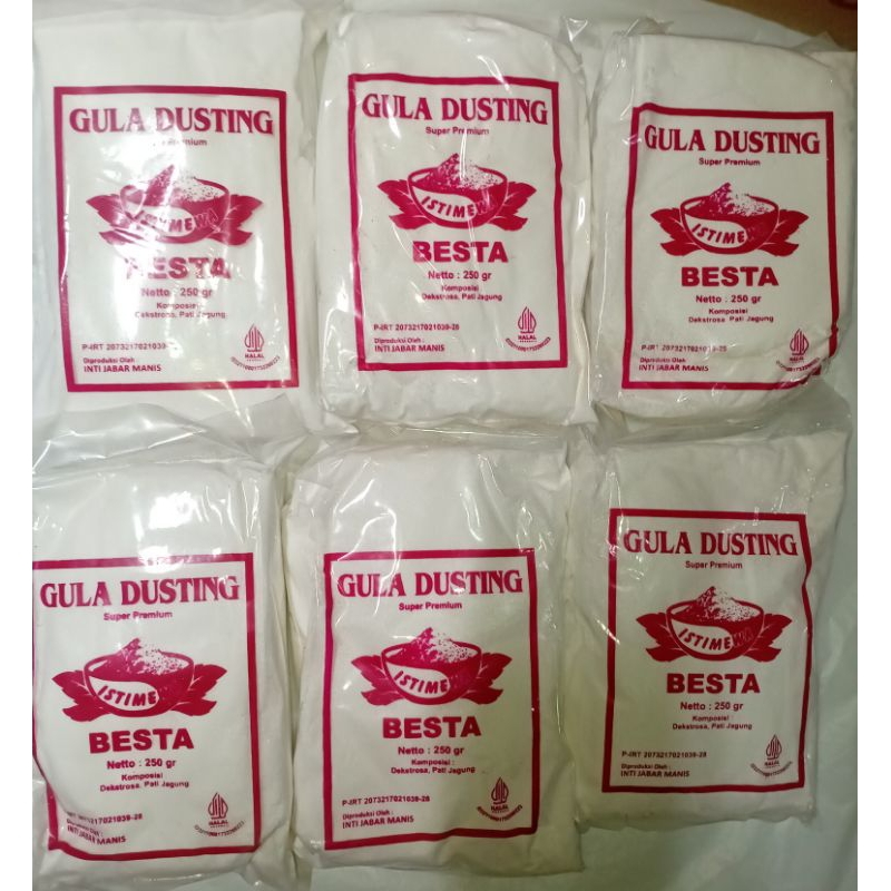 

GULA DUSTING/GULA DONAT 250gr per pcs