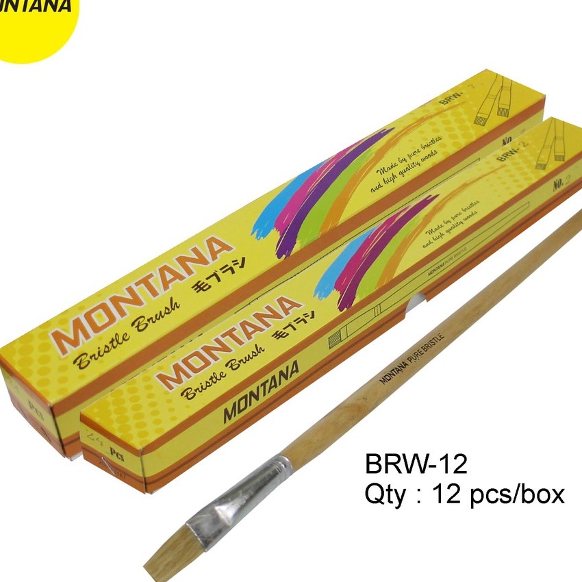 

Wah MONTANA Brush Kuas Cat Air Lukis Acrylic Montana BRW12