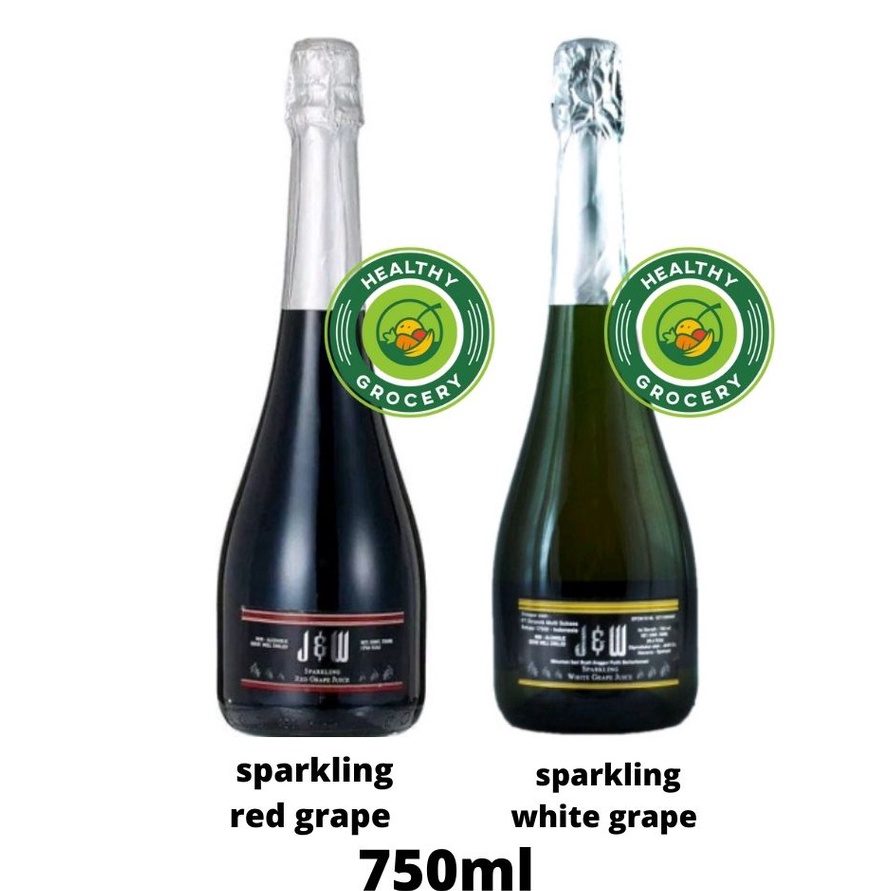 

Terbatas JW Premium Sparkling Red White Grape Juice Drink 75ml