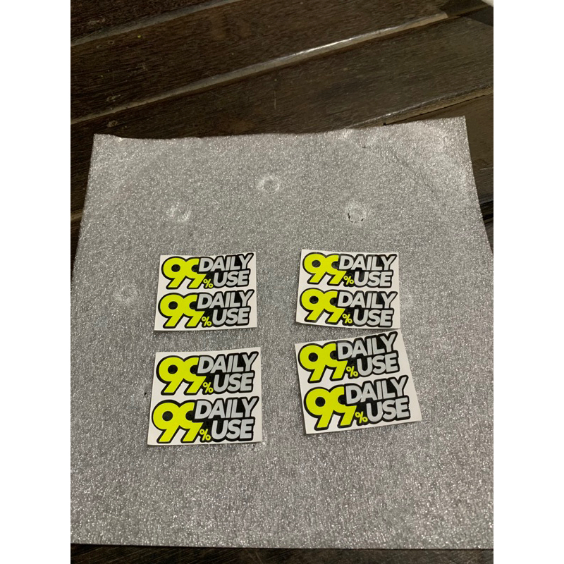

STIKER 99%DAILY USE