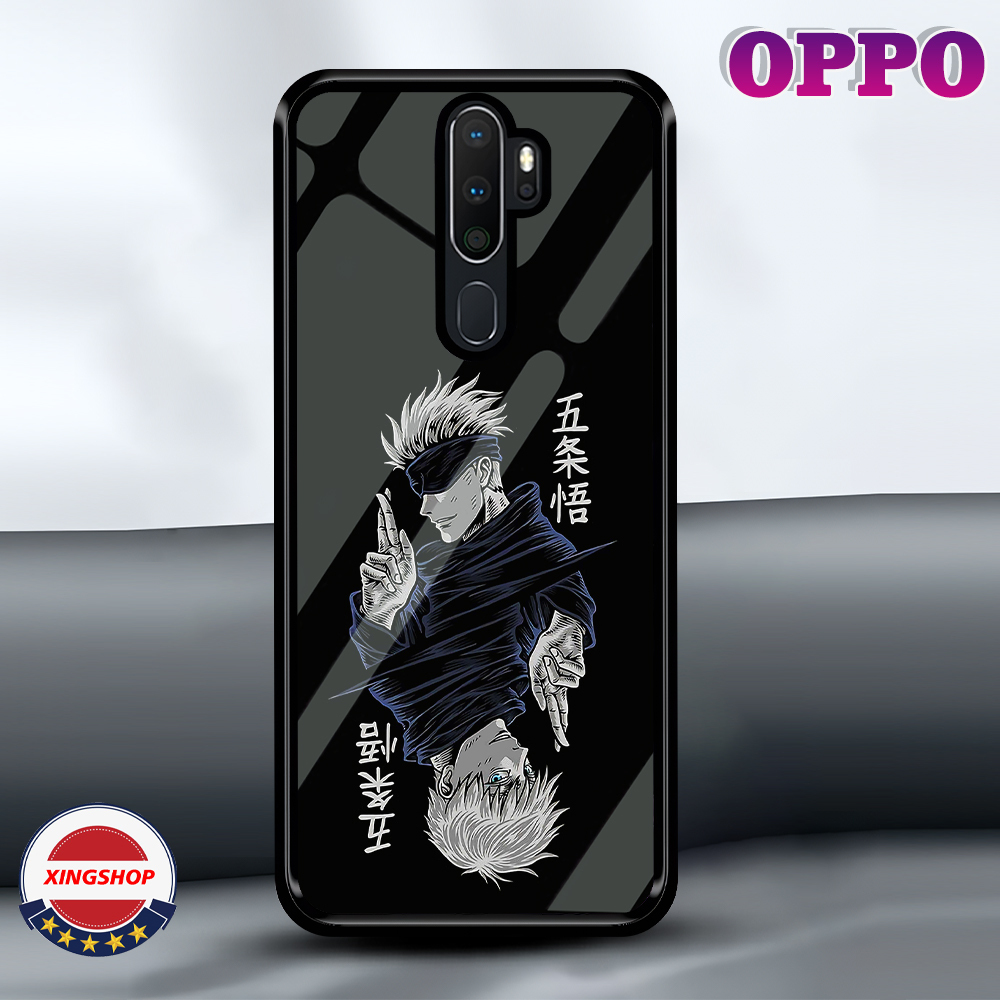 [ A41 ]  CASE Glossy OPPO A5 2020 | OPPO A9 2020  | Casing Kilau Pic HD Motif JUJUTSU KAISEN| Case K
