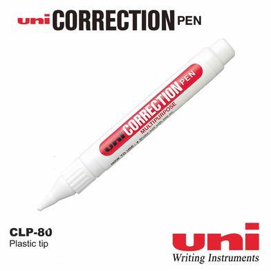

Tip-X Pulpen Uni Correction Pen Plus CLP-80 (Tip ex penghapus tinta pen)