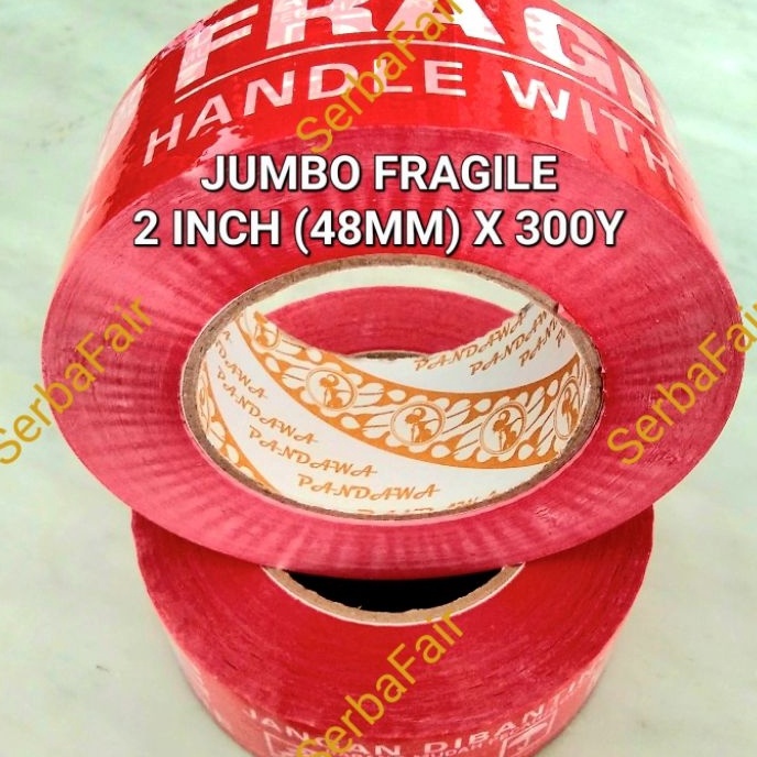 

FG2 Lakban Fragile Pandawa 2 Inch 48mm x 3 Yards Ecos
