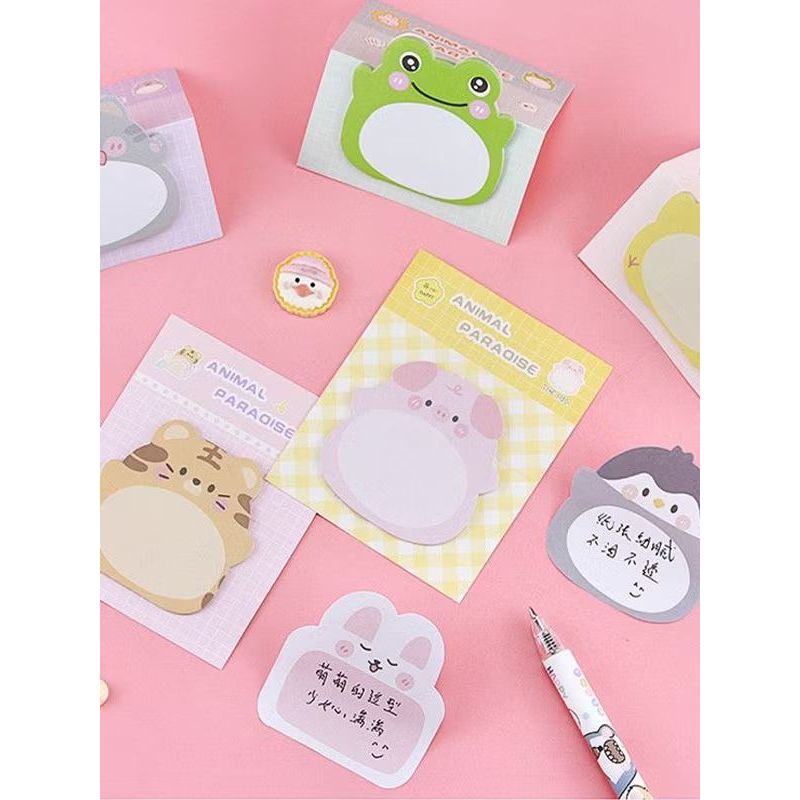 

[ TWT_12 ] Sticky note Karakter Hewan / Note Tempel Penanda Catatan