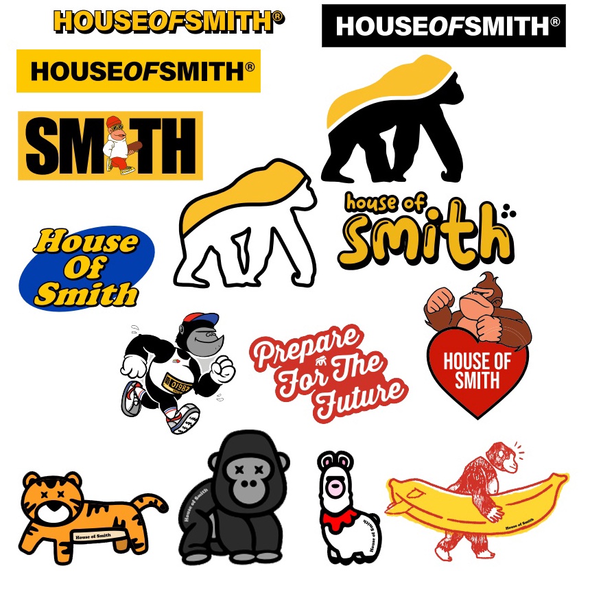 

Price House of Smith Sticker Smith Sticker Pack 1 Pack 15 pcs sticker