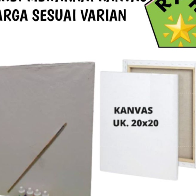 

KI3 kanvas lukis mewarnai ukuran 2x2