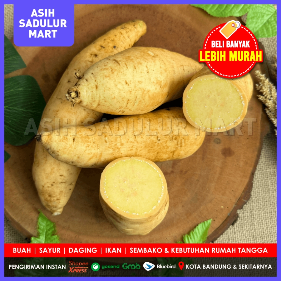 

Ubi Cilembu 1kg Promo Bandung | Sayuran Asih Sadulur Mart