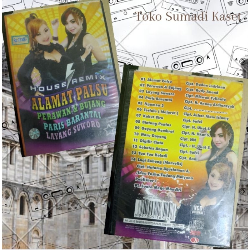 VCD house remix alamat palsu