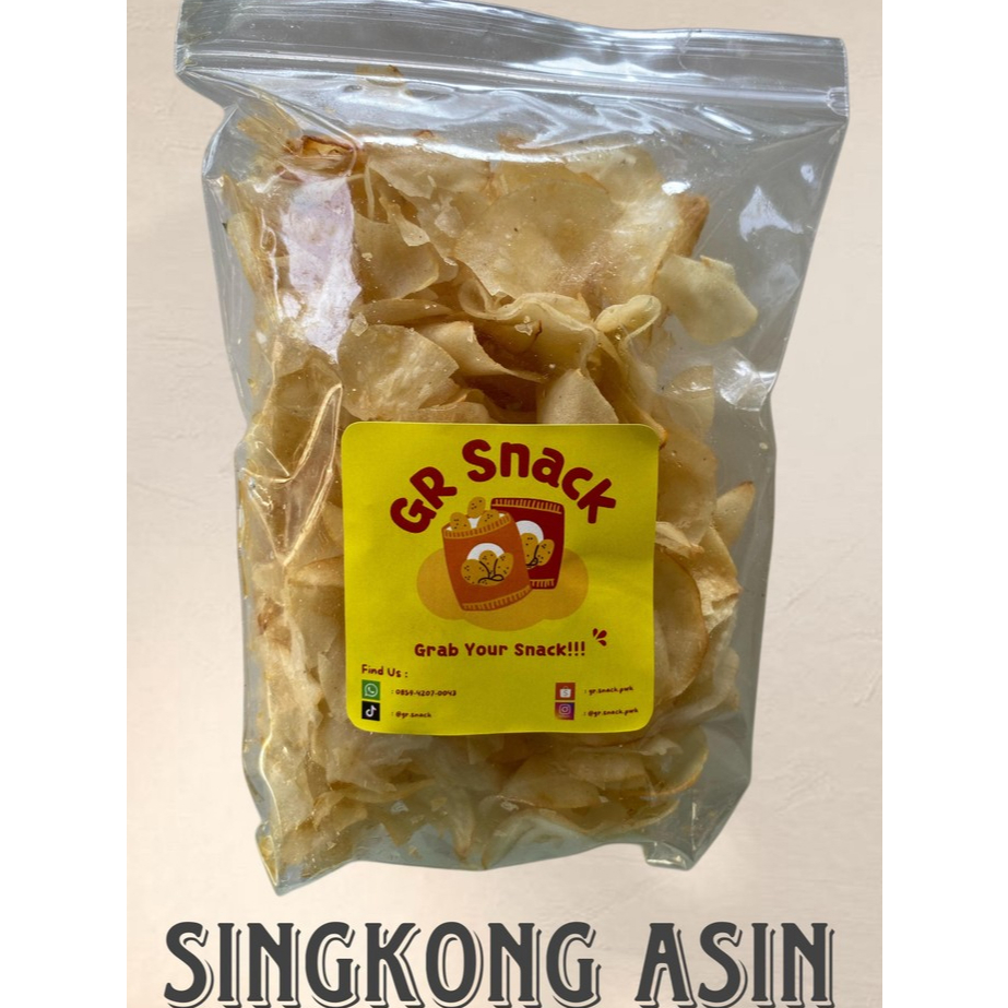 

Keripik Singkong Original Ori Gurih Asin - 100 gr