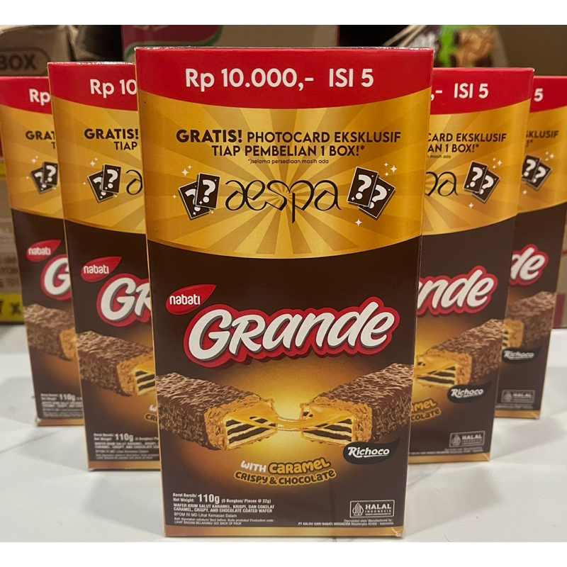 

NABATi GRANDE @22gr ISI 5 PCS / BOX