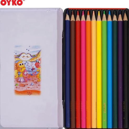 

Cepat JOYKO PENSIL WARNA 12 TC 12 WARNA CASE KOTAK COLOUR PENCILS COLOR CP12TC KALENG SET