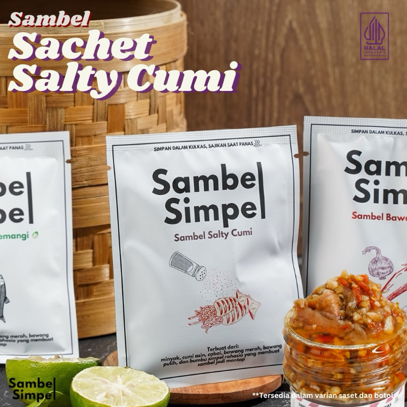 

Sambel Cumi Sachet - Sambel Simpel - Sambel Salty Cumi