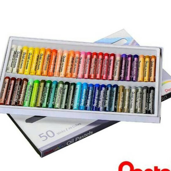 

KF7 Crayon Oil Pastel Pentel Arts 5 Warna Colour PHN 5