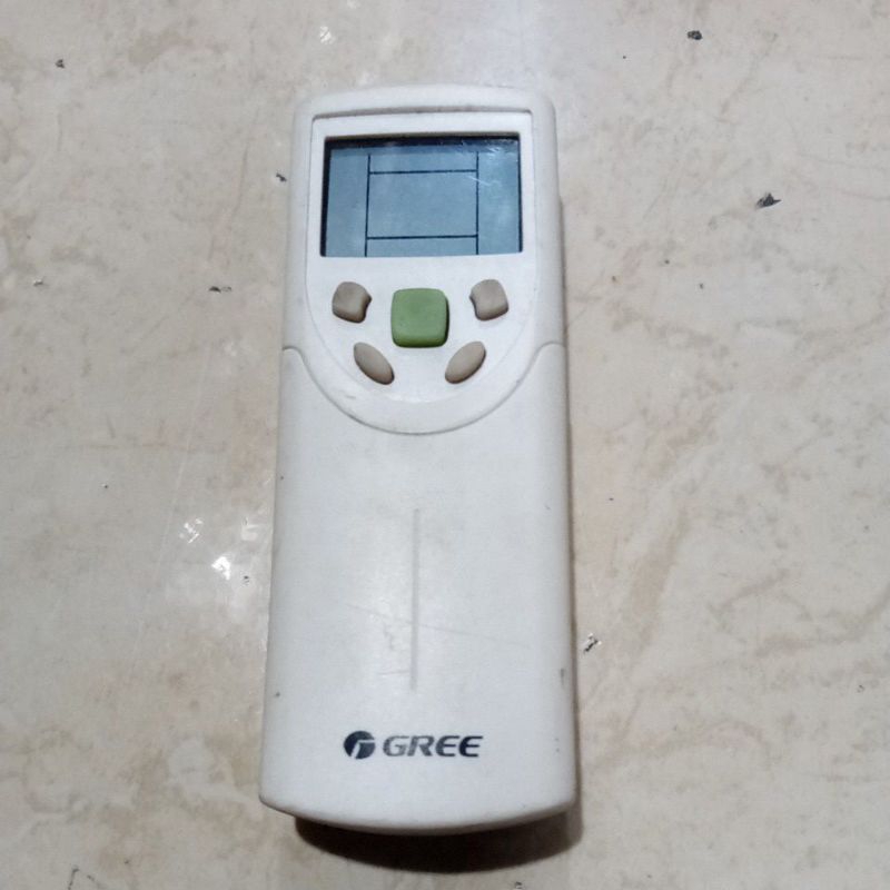remote AC gree original/remote AC gree 1/2-1 pk