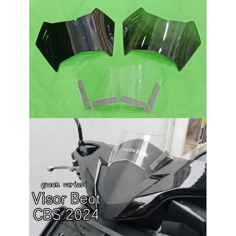 Visor Honda Beat CBS 2024 Winshiled Honda Beat CBS