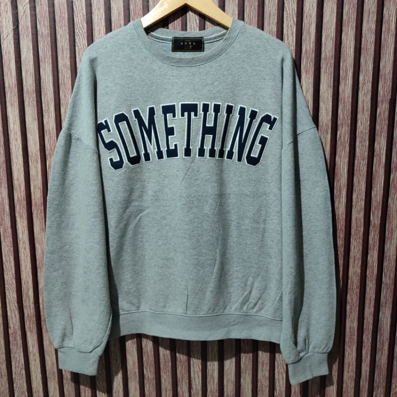 Crewneck/Sweater Oversize AURA Something