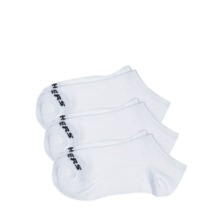 Serbuuuu SKECHERS WOMEN 3PK LOW CUT SOCKS  WHITE