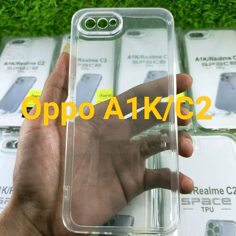 Silikon Bening transparan OPPO A1K Clear Case transparan